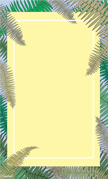 Illustration of nature plant frame with desig.. | Free stock vector - 390458
