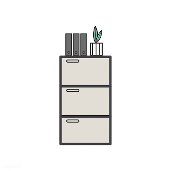 Illustration of office cabinet icon | Free stock vector - 76981