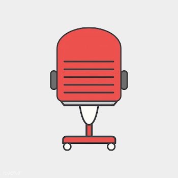 Illustration of office chair icon | Free stock vector - 76708