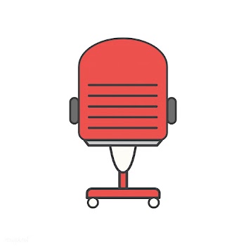Illustration of office chair icon | Free stock vector - 76829