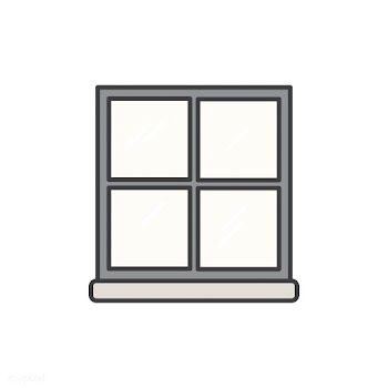 Illustration of office window icon | Free stock vector - 76875