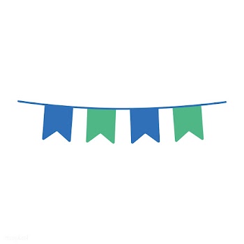 Illustration of party bunting icon | Free stock vector - 266555