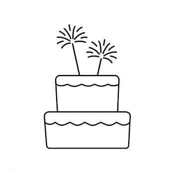 Illustration of party cake icon | Free stock vector - 266648