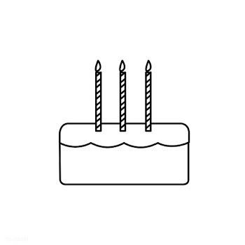 Illustration of party cake icon | Free stock vector - 266677