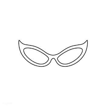 Illustration of party eyeglasses icon | Free stock vector - 266631