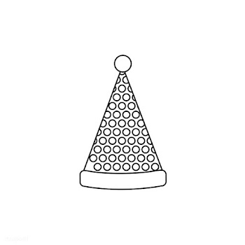 Illustration of party hat icon | Free stock vector - 266687
