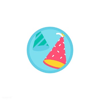 Illustration of party hats icon | Free stock vector - 380868