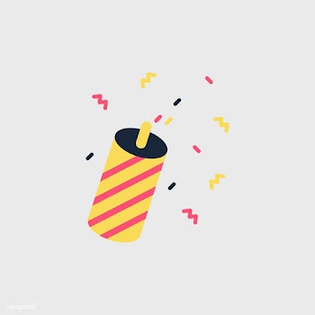 Illustration of party popper icon | Free stock vector - 380485
