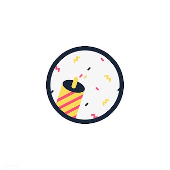 Illustration of party popper icon | Free stock vector - 380632
