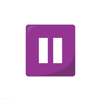 Illustration of pause media button | Free stock vector - 393691