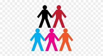 Illustration Of People Of Different Colors - Clip Art Different Coloured People