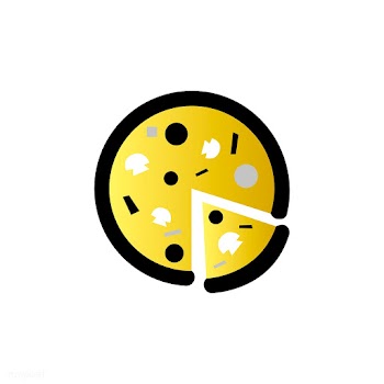 Illustration of pizza icon | Free stock vector - 266700