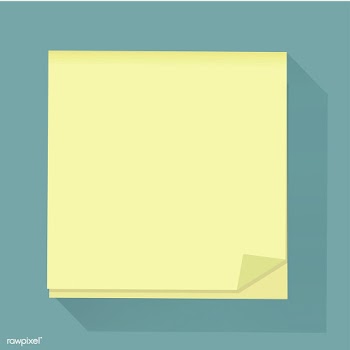 Illustration of reminder note | Free stock vector - 390683