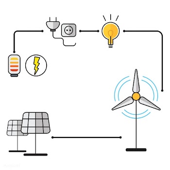 Illustration of renewable resources | Free stock vector - 250985