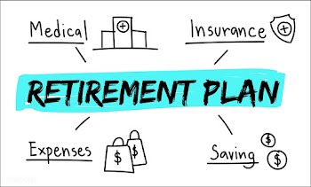 Illustration of retirement plan | Free stock vector - 394565