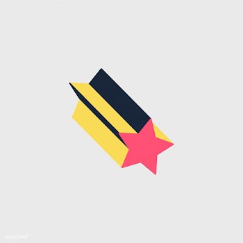 Illustration of retro star icon | Free stock vector - 380620