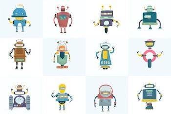 Illustration of robot vector graphic | Free stock vector - 95628