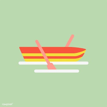 Illustration of sailing boat icon | Free stock vector - 380407