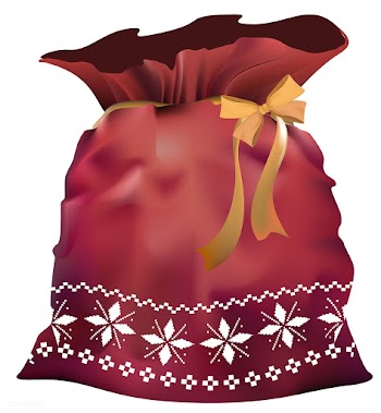 Illustration of Santa Claus present bag | Free stock vector - 295270