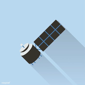 Illustration of satellite | Free stock vector - 393438