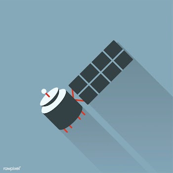 Illustration of satellite | Free stock vector - 393478