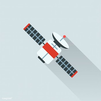 Illustration of satellite | Free stock vector - 393488