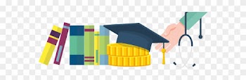 Illustration Of School Books A Graduation Cap And Student - Graduation