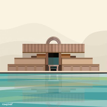 Illustration of Shanghai Museum | Free stock vector - 393679