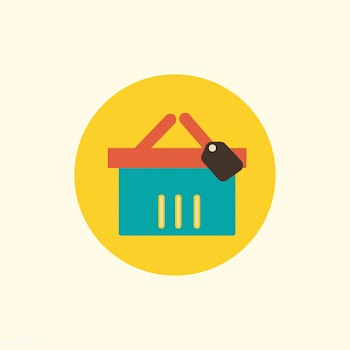 Illustration of shopping basket icon | Free stock vector - 24367