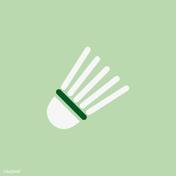 Illustration of shuttlecock icon | Free stock vector - 380417