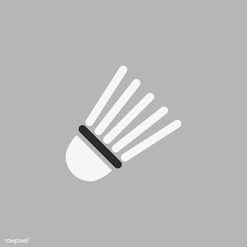 Illustration of shuttlecock icon | Free stock vector - 380526