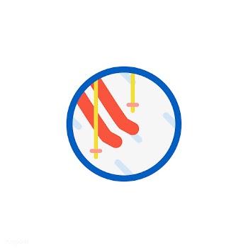 Illustration of skiing icon | Free stock vector - 380833