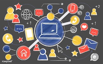 Illustration of social media concept | Free stock vector - 394400
