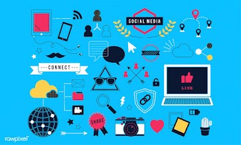 Illustration of social media concept | Free stock vector - 394882