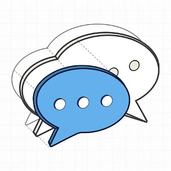 Illustration of speech bubble | Free stock vector - 24269
