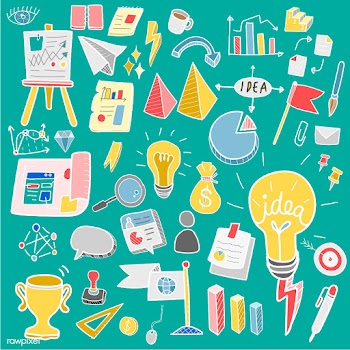 Illustration of startup business doodle colle.. | Free stock vector - 24460