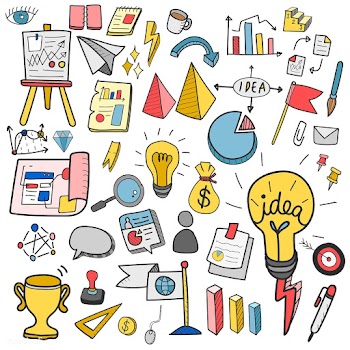Illustration of startup business doodle colle.. | Free stock vector - 24620