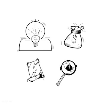 Illustration of startup business doodle | Free stock vector - 381734