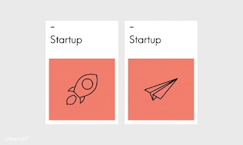 Illustration of startup business | Free stock vector - 395093
