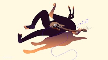 Illustration of surreal musicians | Free stock vector - 381661