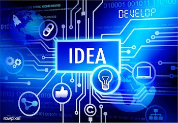 Illustration of technology vector | Free stock vector - 394473