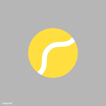 Illustration of tennis ball icon | Free stock vector - 380455