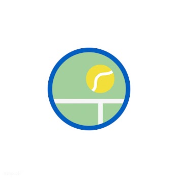 Illustration of tennis ball icon | Free stock vector - 380865