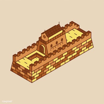 Illustration of The great wall of China | Free stock vector - 381150