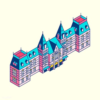 Illustration of The Rijksmuseum in Netherland | Free stock vector - 380635