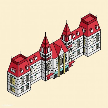 Illustration of The Rijksmuseum in Netherland | Free stock vector - 380759