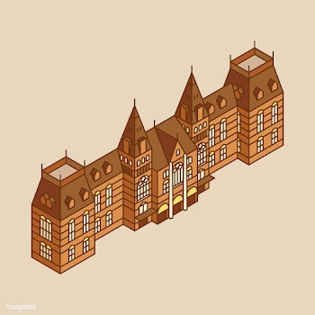 Illustration of The Rijksmuseum in Netherland | Free stock vector - 380788