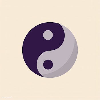 Illustration of the Yin and Yang | Free stock vector - 412534