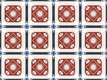 Illustration of tiles textured pattern | Free stock vector - 399079