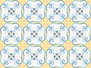 Illustration of tiles textured pattern | Free stock vector - 399084